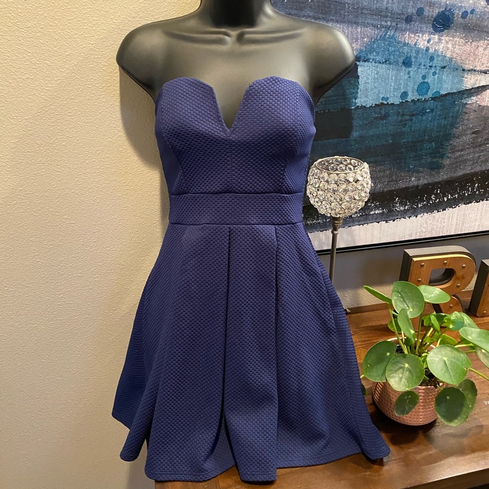 Windsor navy blue dress